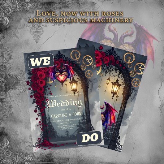 A Moonlit Invitation –Love Turns the Gears of Time Einladung