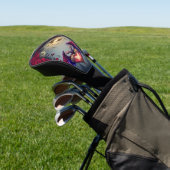 A Moonlit Invitation –Love Turns the Gears of Time Golf Headcover (In SItu)