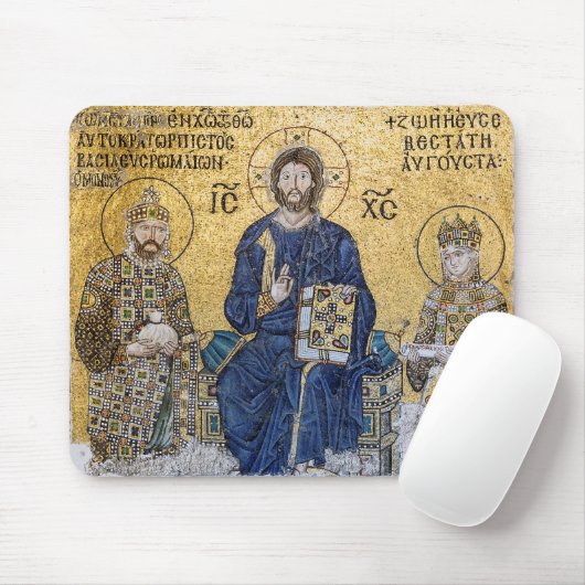 A mosaic in Hagia Sophia Mousepad (Mit Mouse)