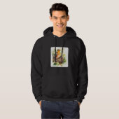 A Mother Bird Feeding Her Chicks Bird Feeding Youn Hoodie (Vorne ganz)