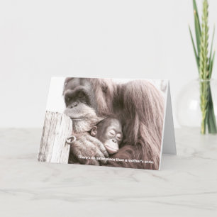 A mother’s arms Mother’s Day card Karte