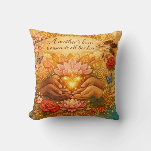A Mother’s Love — Decorative Pillow Kissen (Vorderseite)