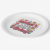 A Mother’s Love Grows By Giving Pappteller (Schrägansicht)