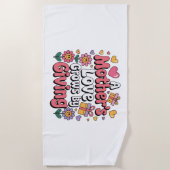 A Mother’s Love Grows By Giving Strandtuch (Vorderseite)