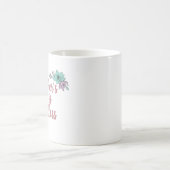 A Mother’s Love Is Endless – Floral Mug Gift  Kaffeetasse (Mittel)