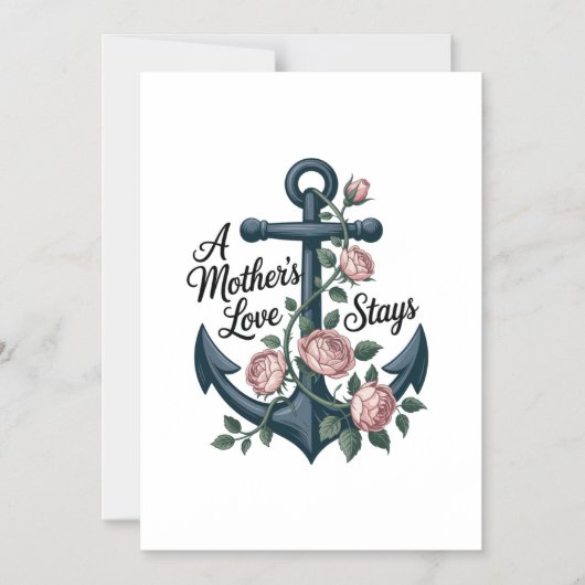 A Mother’s Love Stays Magneteinladung (Vorderseite)