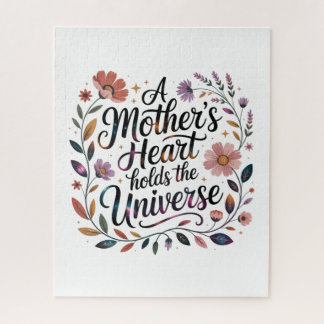 A Mother's Heart Holds The Universe Puzzle