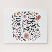 A Mother's Heart Holds The Universe Puzzle (Horizontal)