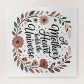 A Mother's Heart Holds The Universe Puzzle (Horizontal)