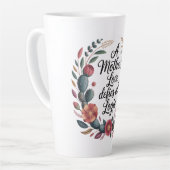 A Mother's Love Defies All Logic Milchtasse (Linke Ecke)