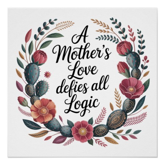 A Mother's Love Defies All Logic Poster (Vorderseite)