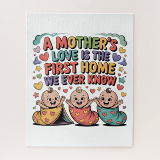 A Mother's Love Is The First Home We Ever Know Puzzle