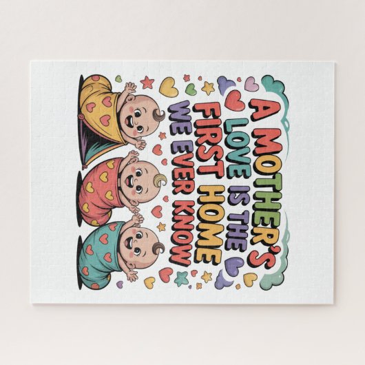 A Mother's Love Is The First Home We Ever Know Puzzle (Horizontal)