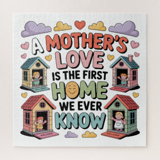 A Mother's Love Is The First Home We Ever Know Puzzle