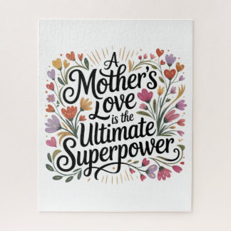 A Mother's Love Is The Ultimate Superpower Puzzle