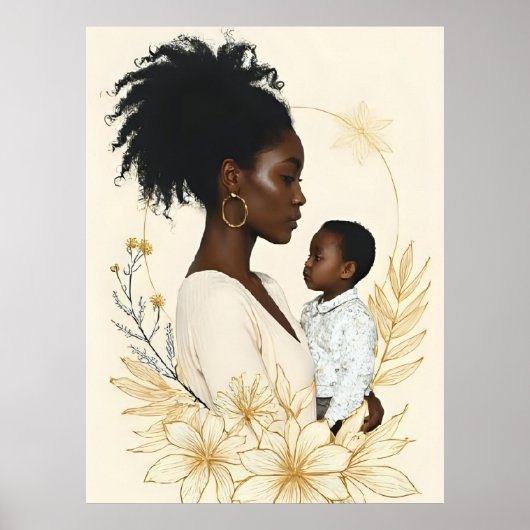 A Mother's Unspoken Strength Poster (Vorne)