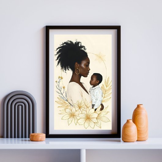 A Mother's Unspoken Strength Poster