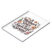 A Mother's Voice Is The Sweetest Sound Notizblock (Linke Seite)