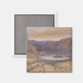 A Mountain Lake, Norwegen, c.1827 Magnet (Vorderseite/Rückseite)