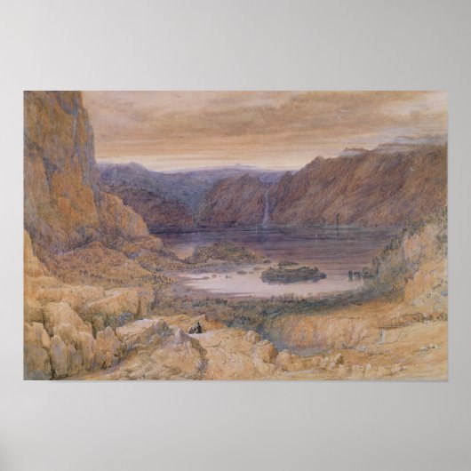 A Mountain Lake, Norwegen, c.1827 Poster (Vorne)