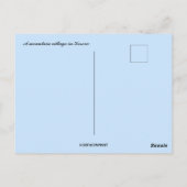 A Mountain Village in Kosovo Postkarte (Rückseite)