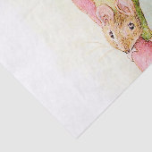 "A Mouse Ran Down the Bell Rope" von Beatrix Potte Seidenpapier (Ausschnitt)