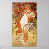A. Mucha Vintag Art Poster (Vorne)