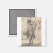 A Muffin Man - Paul Sandby - c1759 Magnet (Vorderseite/Rückseite)