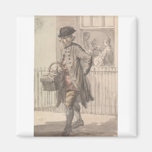 A Muffin Man - Paul Sandby - c1759 Magnet