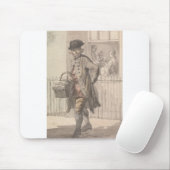 A Muffin Man - Paul Sandby - c1759 Mousepad (Mit Mouse)