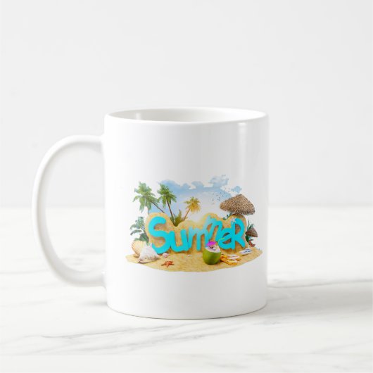 A mug for coffee and tea is a stylish and beautifu kaffeetasse (Links)