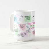 A Mug for people that are sewing crafters Kaffeetasse (Vorderseite Links)