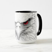 A mug with a picture of a bird tasse (VorderseiteRechts)