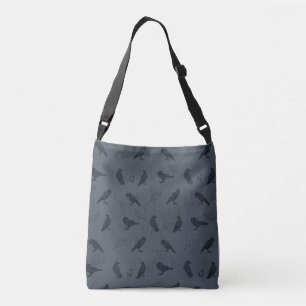 A Murder of Crows Crossbody Bag Tragetaschen Mit Langen Trägern