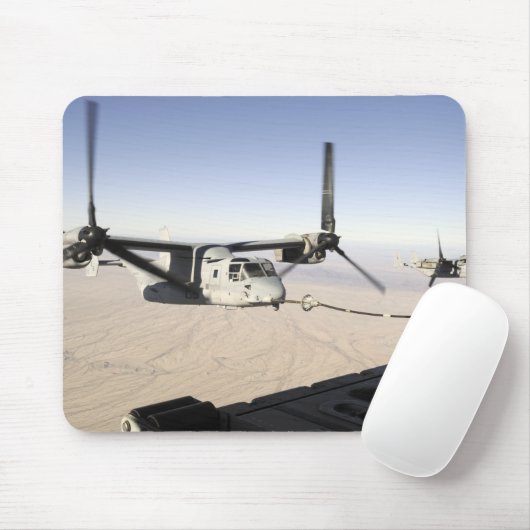 A MV-22 Osprey rebrennt Mittelflug Mousepad (Mit Mouse)