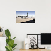 A MV-22 Osprey rebrennt Mittelflug Poster (Heimbüro)