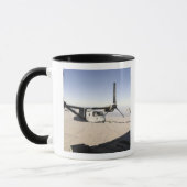A MV-22 Osprey rebrennt Mittelflug Tasse (Links)
