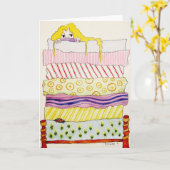 A Nagging Sense of Chocolate Notecard Karte (Gelbe Blume)