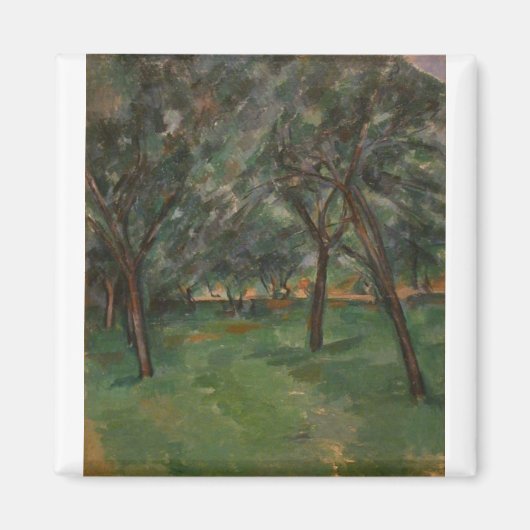 A Nah - Paul Cezanne - c1890 Magnet (Vorne)