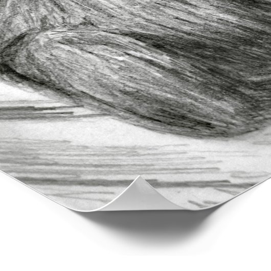 A. Neuman Bubu Print Poster (Ecke)