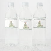 A New Chapter Baby Shower Invitation Wasserflaschenetikett (Flaschen)