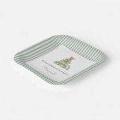 A New Chapter Baby Shower Pappteller (Gewinkelt)