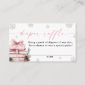 A New Chapter Begins Baby Shower, Diaper Raffle Begleitkarte (Vorderseite)