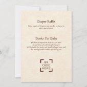 A New Chapter Begins - Baby Shower Einladung (Rückseite)