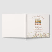  A New Chapter Begins Baby Shower Guest Book Gästebuch (Voll)