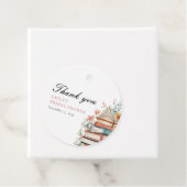 A New Chapter Begins Books Bridal Shower Geschenkanhänger (Beispiel)