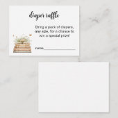 A New Chapter Begins Diaper Raffle Insert (Vorne/Hinten)