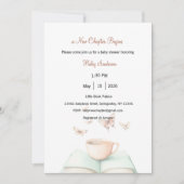 A New Chapter Begins Invitation Einladung (Vorderseite)