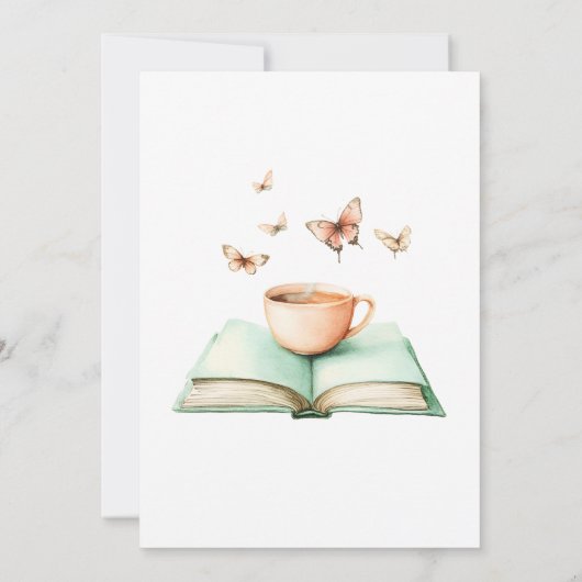 A New Chapter Begins Invitation Einladung (Rückseite)