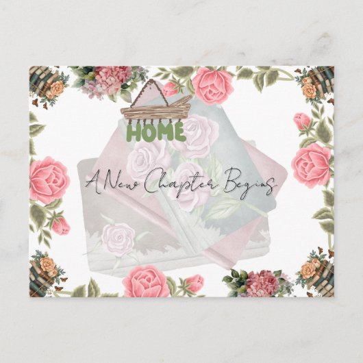 A New Chapter Begins Postkarte (Vorderseite)
